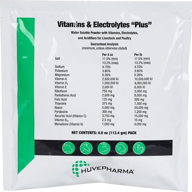 Vitaminas y electrolitos